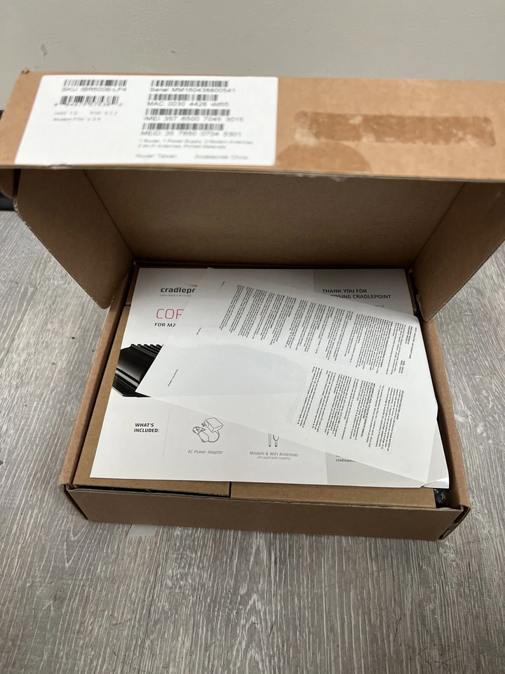 Cradlepoint Cat4 LTE Wireless Router - IBR600B-LP4 - Image 4 of 4