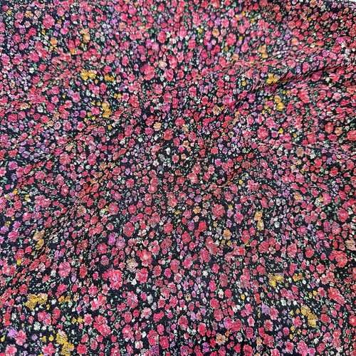 Womens Leith Floral Pink Multicolor Stretchy Large Tulip Style Skirt Boho Indie - Picture 3 of 8