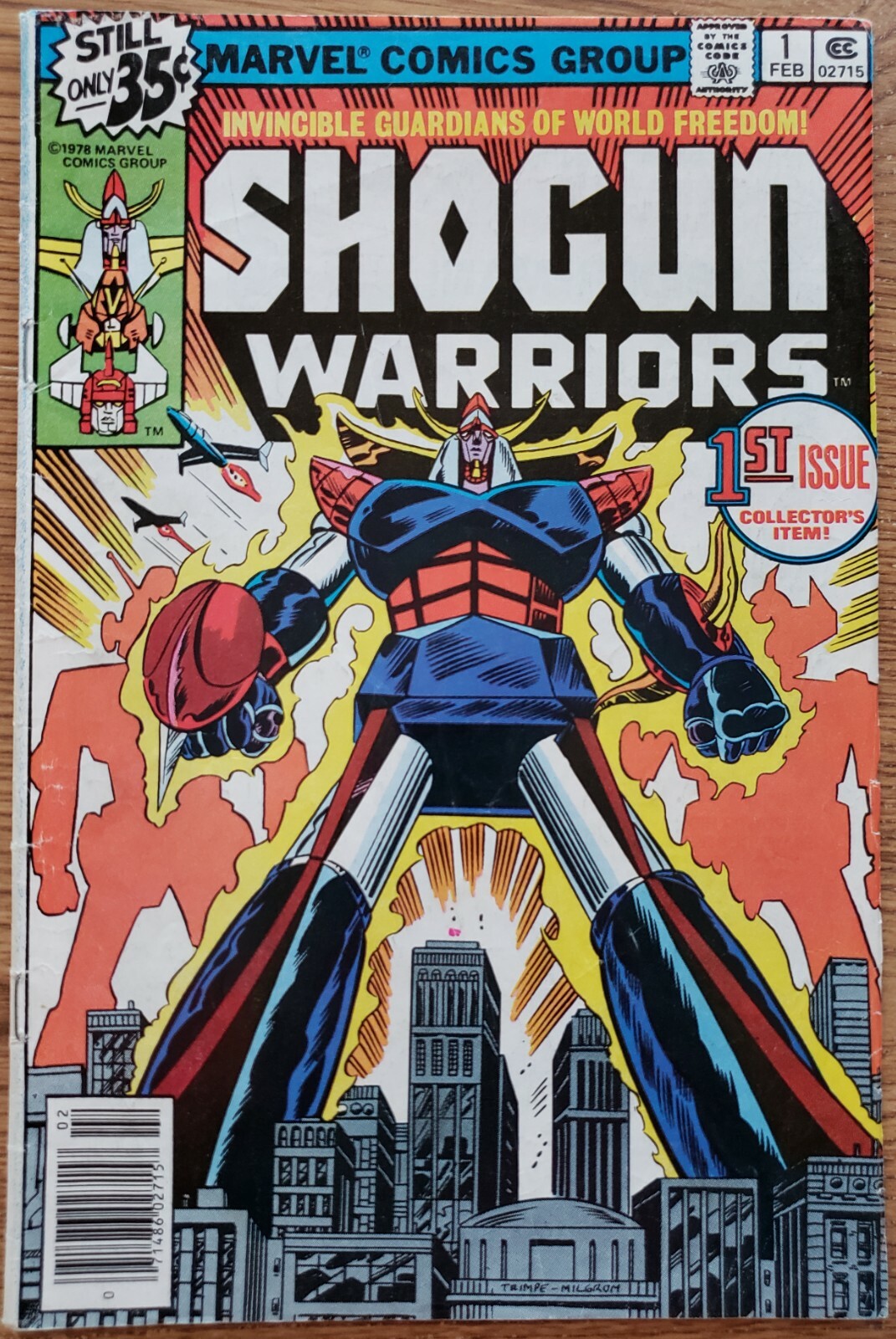 Shogun Warriors #1 VF 7.0  