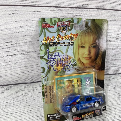 Racing Champions Hot Country Steel Die-Cast Leann Rimes Issue 1 of 25,000 Nascar - Picture 4 of 6