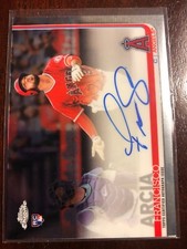 2019 Topps Chrome Francisco Arcia #RA-FA On Card Auto Rookie RC L. A. Angels