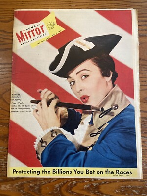 Sunday Mirror Magazine June. 28, 1953 Peggy Taylor