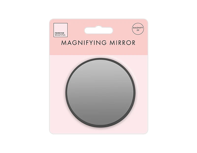 FOREVER BEAUTIFUL Mirror Magnifying 3X Makeup LED Make 3x Suction with Shaving Cosmetic Vanity