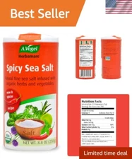 Spicy Organic Sea Salt - A. Vogel Herbamare Infused with 12 Herbs - Gluten-Free