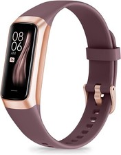 Slim SMART WATCH AMOLED Display Fitness Tracker Women Men Kids for Android iOS