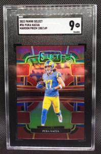 2023 Panini Select - Concourse Maroon Prizm #56 Puka Nacua /149 (RC)