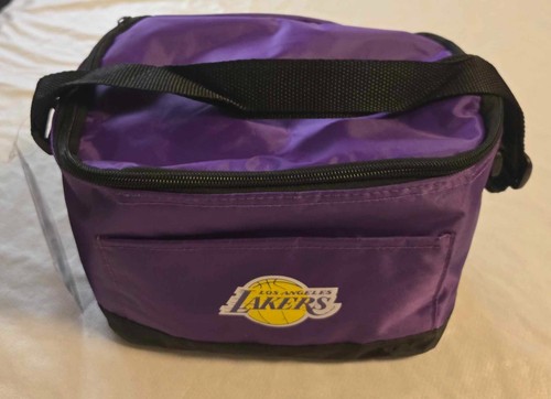 NBA Los Angeles Lakers Chick Hearn Night Lunch Kühltasche mit Etikett NEU 2021
