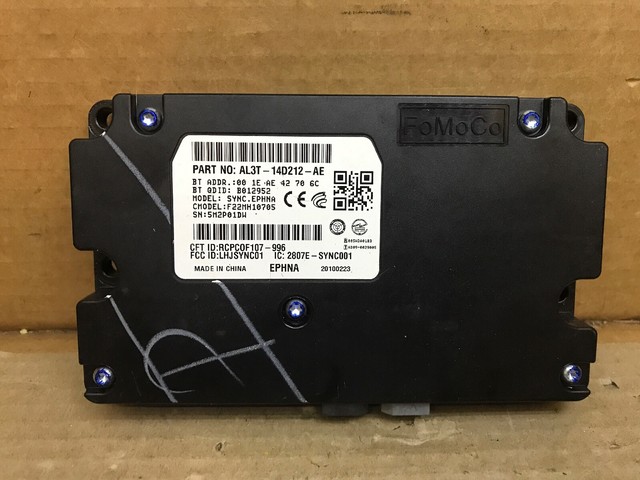 2010 Ford F150 Expedition Communication Sync Module AL3T14D212AE for ...