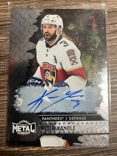 KEITH YANDLE 2020-21 Skybox Metal Universe Silver Autographs