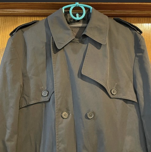 Fred Ambler England Mens Vintage Double Breasted Trench Coat! (L)(46) - Picture 3 of 12