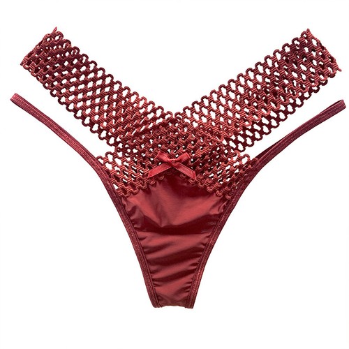 Women Sexy Lingerie Lace Sheer Knickers Thong Brief G-string Panties Underwear. - Picture 8 of 20