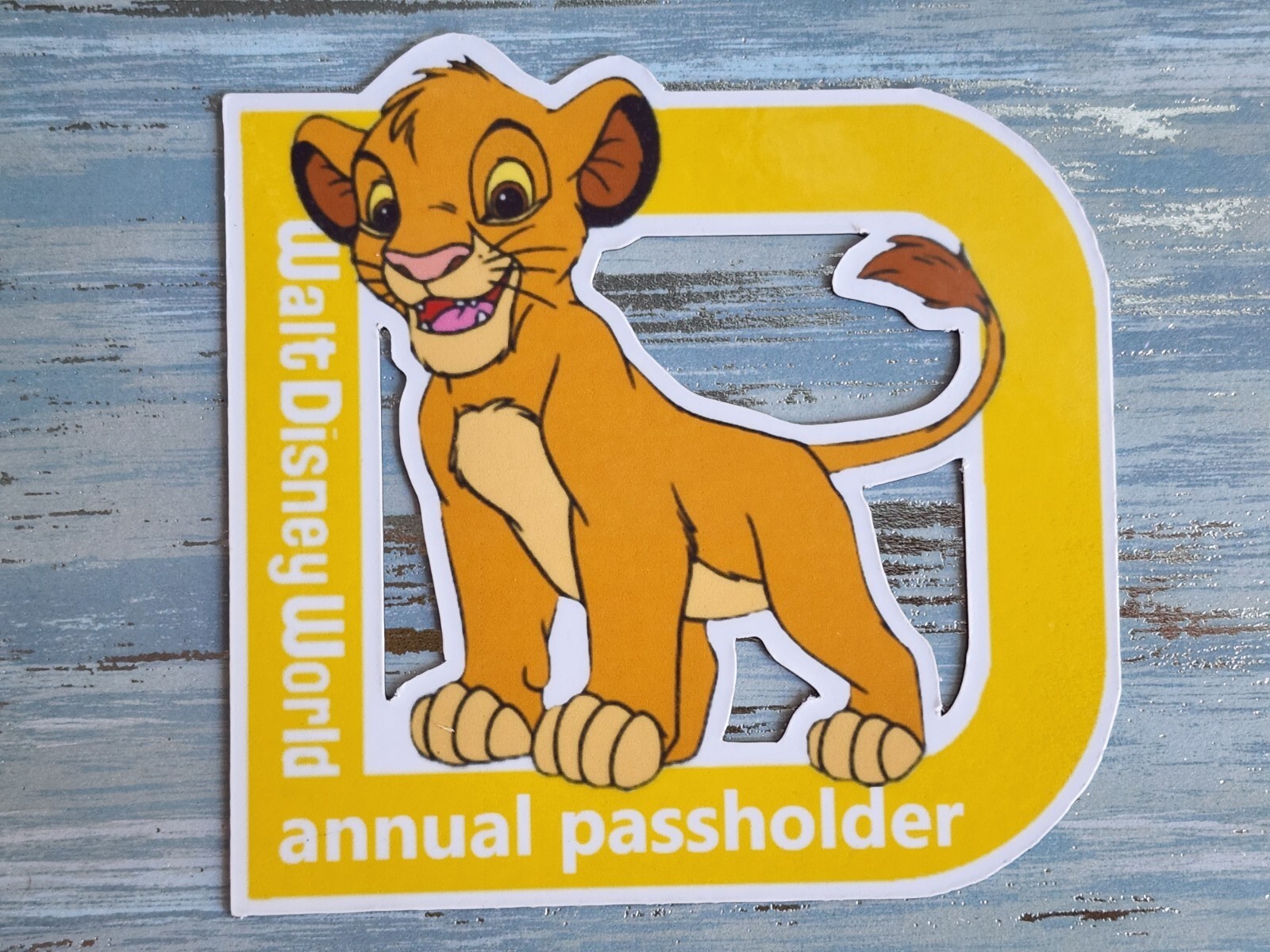 Walt Disney World Annual Passholder  2023 Simba , The Lion King 