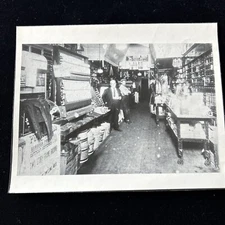 Vintage Photograph 1930-40’s Storekeeper Hardware General Store 8” X 10”