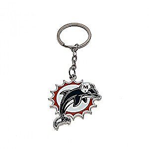 Miami Dolphins Official American Football Gift Keyring