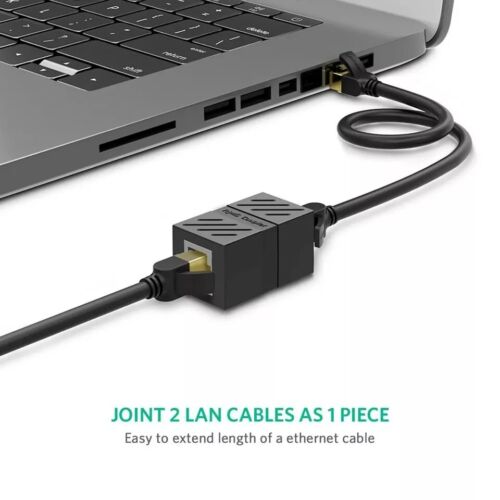 Lot adaptateur câble réseau Ethernet LAN coupleur en ligne RJ45 Cat7 Cat6 Cat5e Cat5 - Photo 4/10