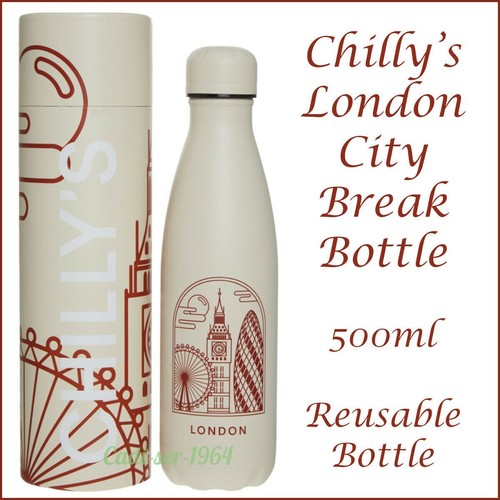 Chilly's Bottle London City Break Edition LIMITED EDITION GENUINE NEW 500ml - 第 1/24 張圖片