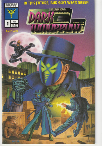 Juego completo Green Hornet Dark Tomorrow #1,2,3/Clint McElroy/Dave Simons/1993 - Imagen 1 de 3