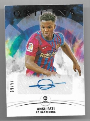 Ausu Fati Autograph Card Panini アンス・ファティ Ausu Fati Autograph Card Panini アンス・ファティ Ansu Fati