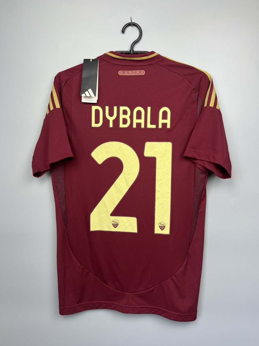 Dybala AS Roma Jersey 2024-25 Home Soccer Football Shirt Adidas