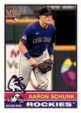 2025 Topps Heritage #90 Aaron Schunk