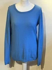VERA MODA blue round NECK SUPER SOFT KNITTED LADIES SIZE Medium JUMPER