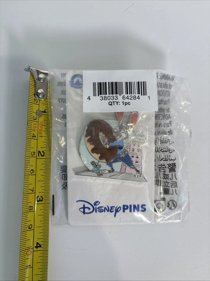 Prendedor 2025 Disney Parks Zootopia Judy Hopps The Big Donut OE Foto 3 de 4