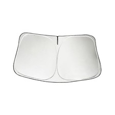 300t Thickened Windshield Sun Shade, Car Sun M, 57  31in Monochrome Silver