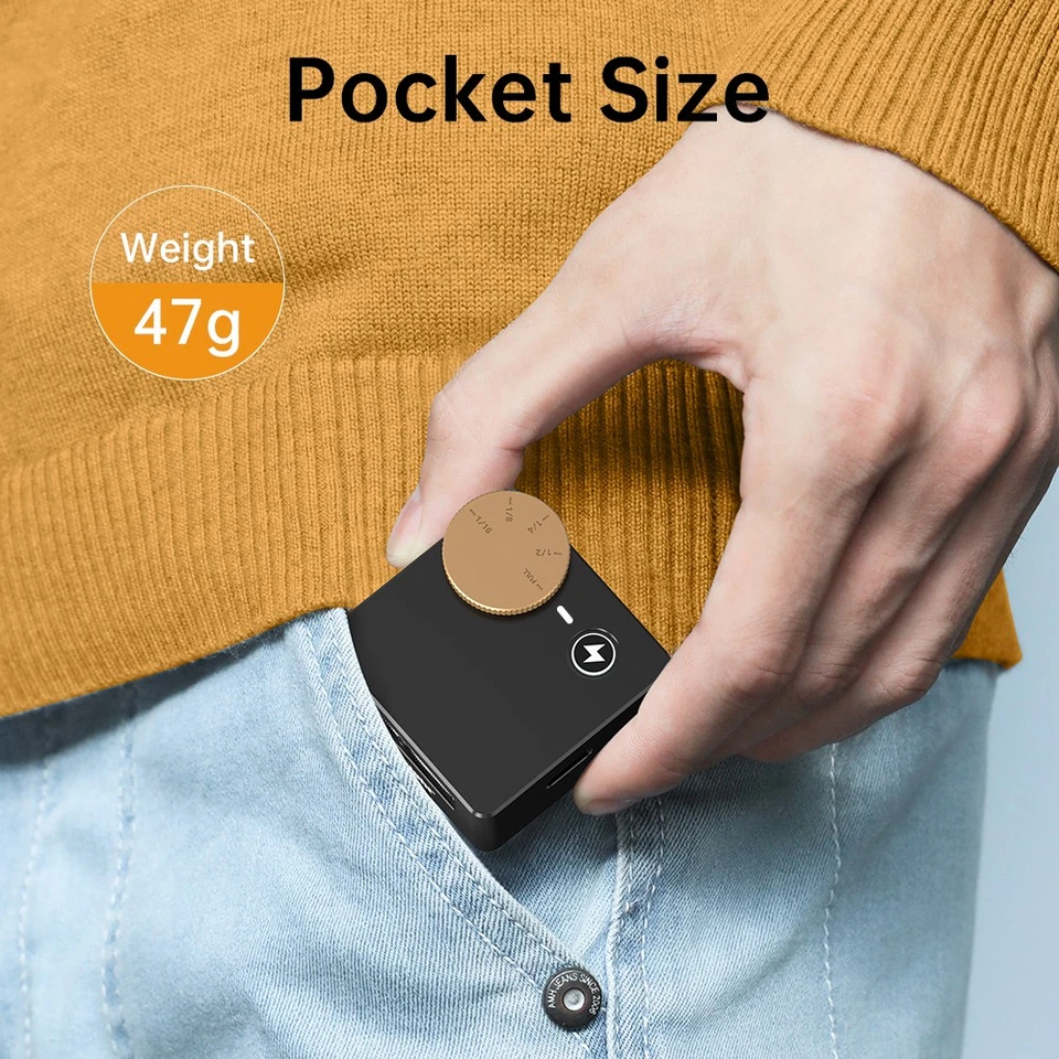 MEDALight F50 Mini Flash Light Speedlite for Canon Nikon Sony Fuji Ricoh Cameras - Image 4 of 4