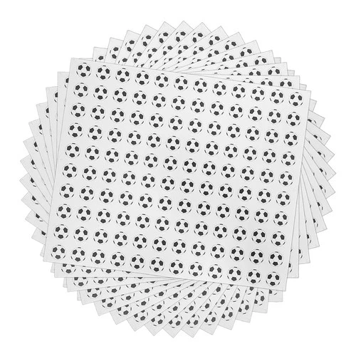  20 Blatt Fußballaufkleber, Fußballaufkleber, Fußballaufkleber, Sportaufkleber,