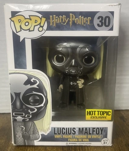 Funko Pop Harry Potter #30 Lucius Malfoy Death Eater Hot Topic Exc. - Brand new