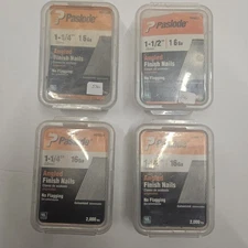 Paslode Angled Finish Nails 16 Ga 1 1/4"  2550 Qty 1 1/2" 2300 Qty 32mm 38mm