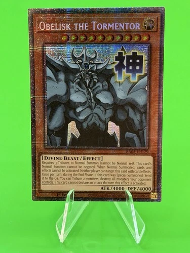 Rarity Collection V Obelisk The Tormentor Starlight Rare Stamped RA05-EN129 NM!!