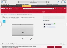 Gree - VIR12HP230V1BH - VIREO 12,000 BTU 230V  (Indoor Unit Only) #1