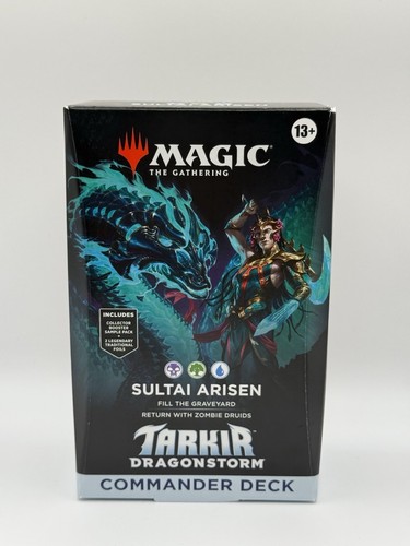 Magic the Gathering Tarkir Dragonstorm Commander Deck Sultai Arisen MTG TDC
