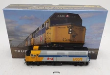 Rapido Trains 80020 HO Scale Via Rail F40PH-2D-DC Diesel Locomotive #6443 EX/Box