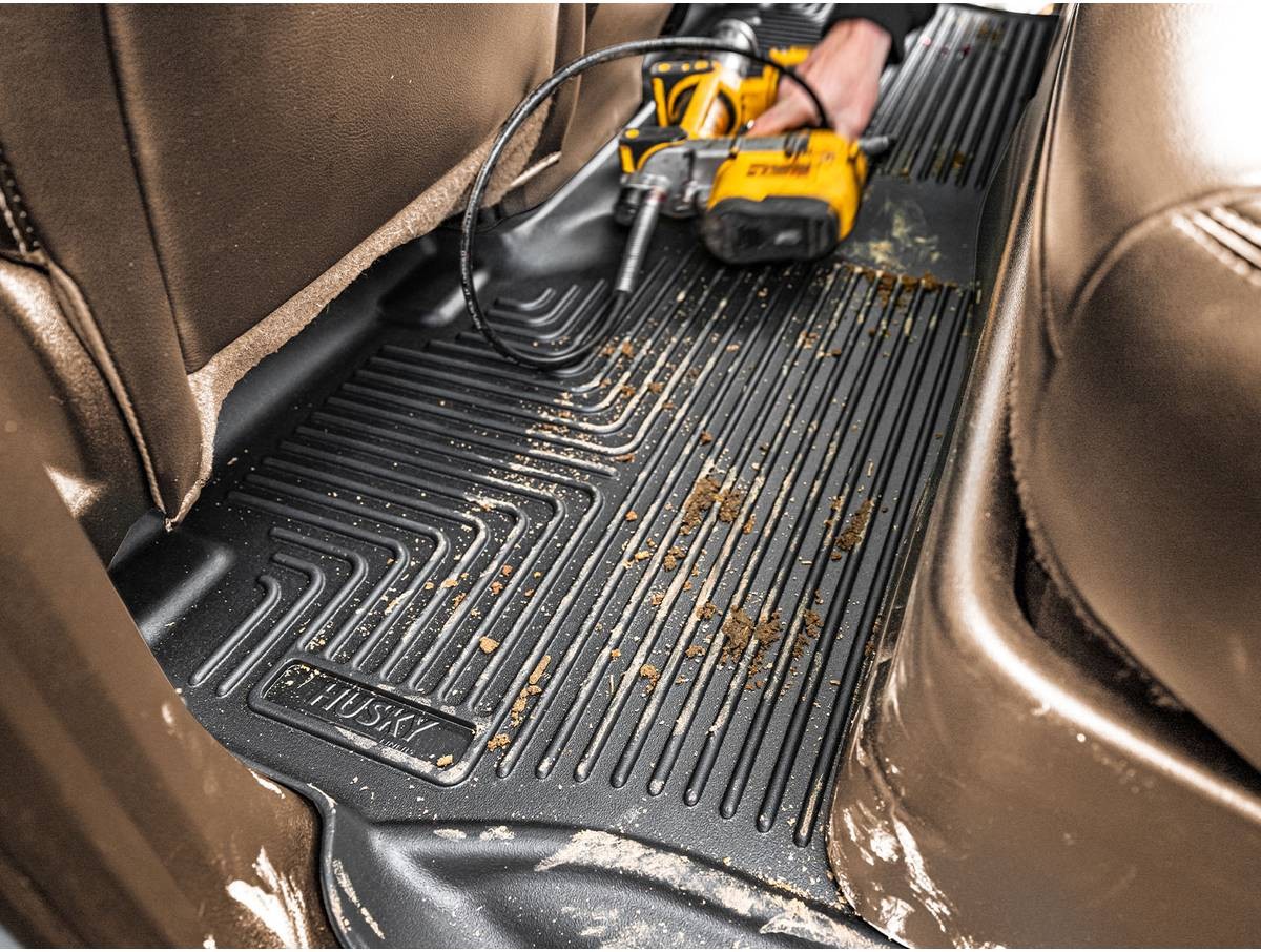 Husky Liners Weatherbeater Floor Mats For 2019-2024 Subaru Forester | Front & 2nd Row 3-Piece Set, Black - View #5