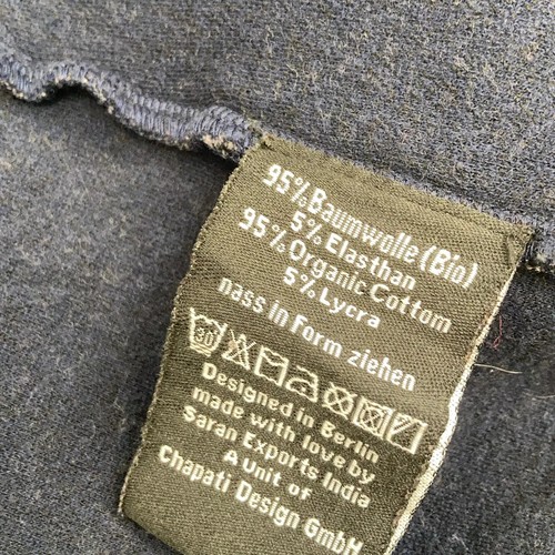 Chapati, Blazer, Größe: M, Blau/Grau, Baumwolle/Elasthan, Chevron, Damen #pDP - Bild 4 von 5