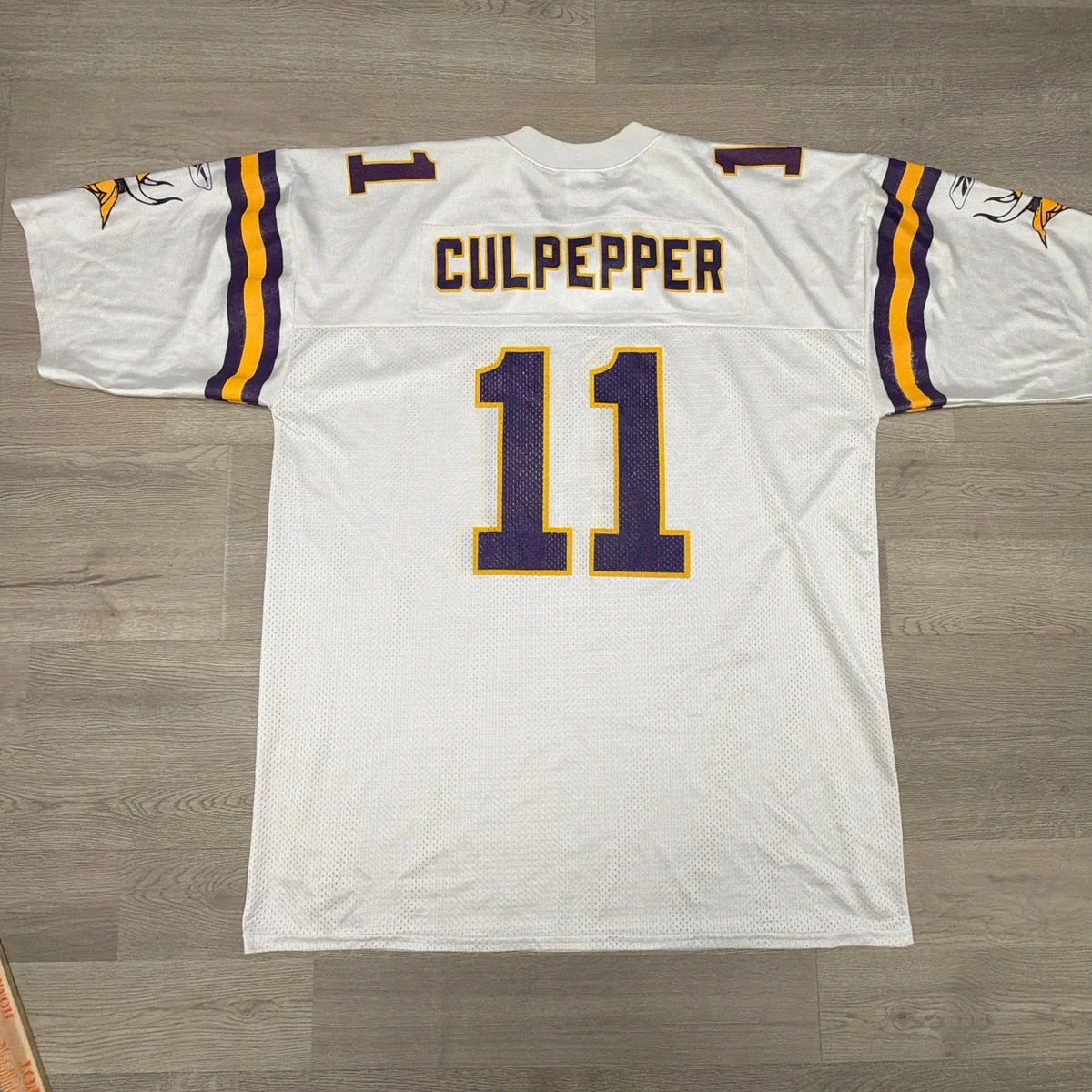 NFL アメフト ゲームシャツ バイキングス ダンテ カルペッパー 11 XL Daunte Culpepper NFL Fan Jerseys for sale | eBay