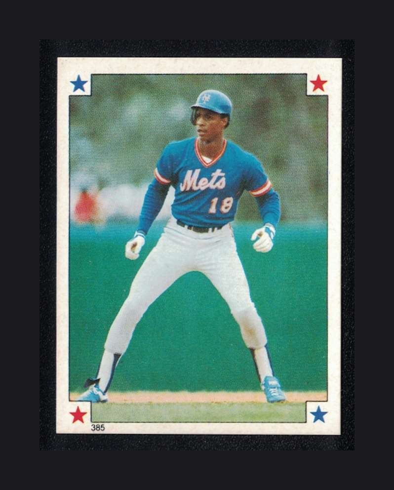 Darryl Strawberry #385 (Baseball Cards 1984 Topps Stickers) — is it worth grading?