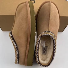 UGG Women's Tasman II Chestnut Women's Shoes Suede Upper Wool Slippers US 6-11