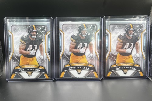 2024 Topps Resurgence - Rookies Payton Wilson #181 (RC) DREI KARTEN - Bild 3 von 3
