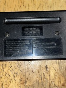 Sega Genesis Model 2 MK-1631 Black W/ 2 Controllers And Sonic 2 Game (untested)