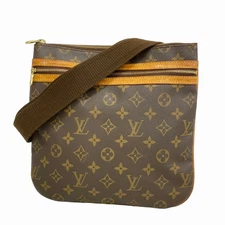 LOUIS VUITTON Monogram Pochette Bosphore Shoulder Bag M40044 LV Auth A1627