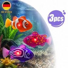 3 St&uuml;ck Roboter Fisch, Roboter Fisch Badewanne, Schwimmende Fische Spielzeug