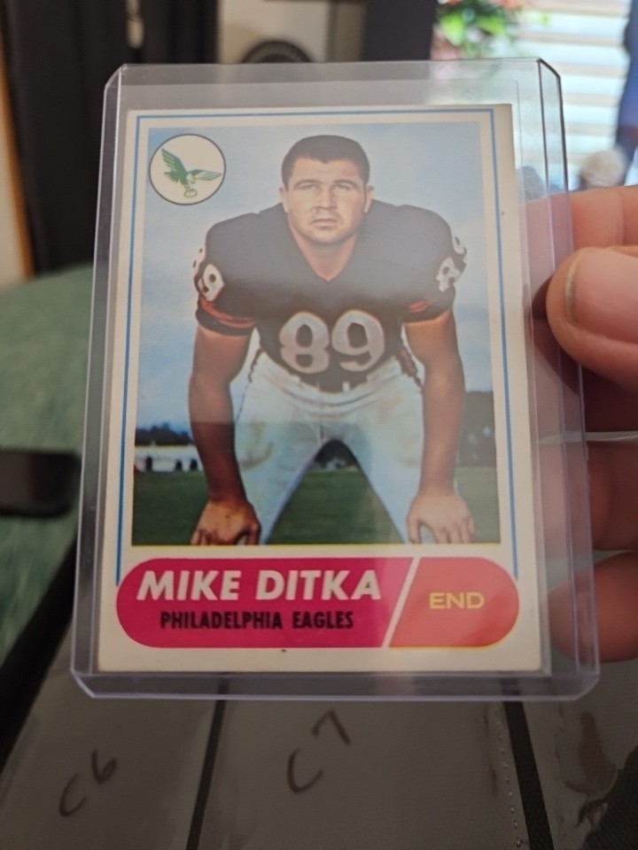 1968 Topps MIKE DITKA #162 BEARS EX NM C3