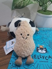 Jellycat Peanut Plush Amuseable Cute Soft Stuffed Toy Fun Food Collectible - NWT