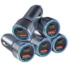 New Listing5 Pack Usb C Car Charger, 36W Dual Usb Car Adapter Fast Charge Pd&Qc 3.0 Ciga.
