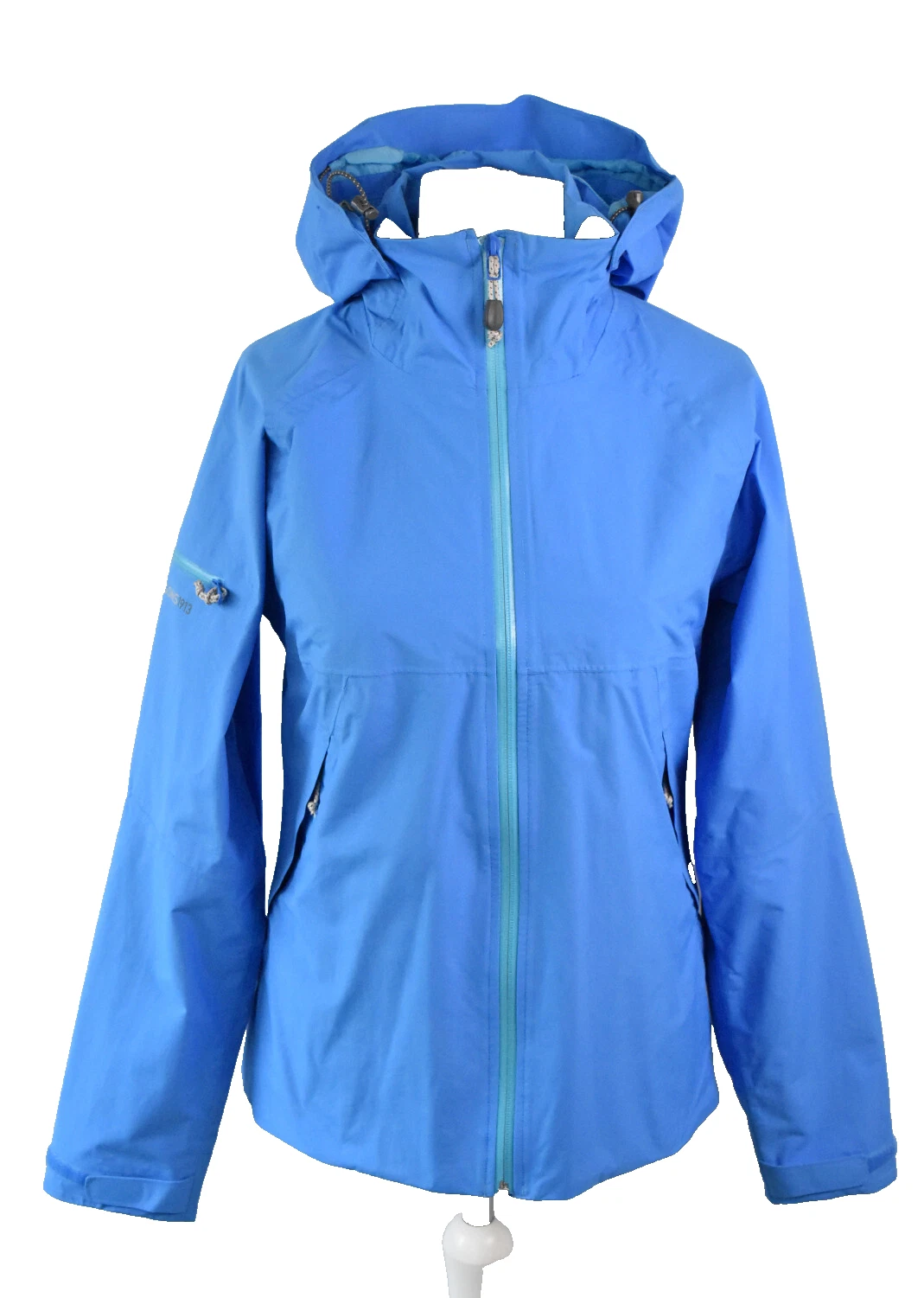 DIDRIKSONS Storms System Women`s Jacket Windbreaker Waterproof Hooded size 36