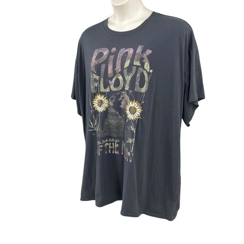 Womens Knit T-Shirt Top Sz 4X Pink Floyd Dark Side of the Moon Classic Rock Band - Picture 2 of 10