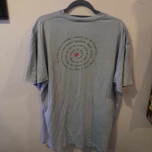 Vintage Magic Hat Brewing Burlington Vt T-Shirt Men’s XL Graphic Print Anvil - Picture 2 of 2